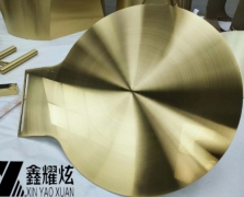 鈦金不銹鋼裝飾圓盤(pán)